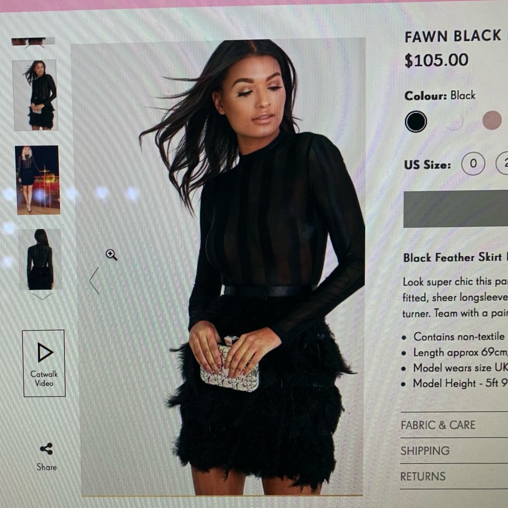 Prettylittlething dress